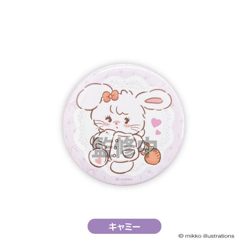 『mikko illustrations(ミッコ)』トレーディング缶バッジ BOX